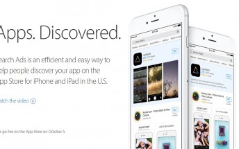 Apple App Store will display ads starting October 5