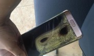 Samsung's woes continue as another Galaxy S7 edge catches fire