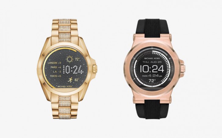 Michael Kors releases two Android Wear smartwatches GSMArena blog