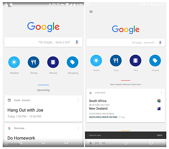 Google Ui Design