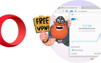 Opera's free VPN is now available on desktop as well