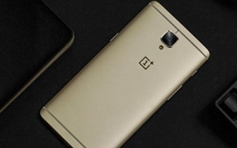 Soft Gold OnePlus 3 launching in India on October 1