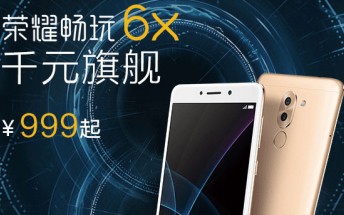 Honor 6X gets 1 million registrations within first day of launch