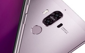 Huawei Mate 9 looking good in purple in what appears to be an official render
