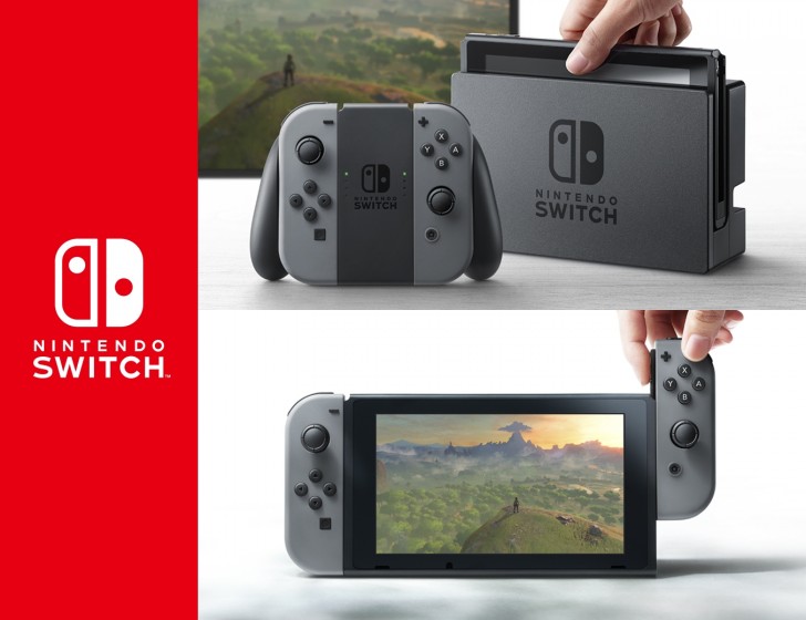Nintendo Switch console announced, releasing March 2017