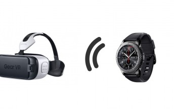 Samsung is working on a way to control Gear VR with a Gear smartwatch