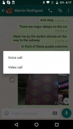 WhatsApp Video calling feature enabled on Beta