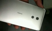 Photos of a Nokia-branded metal phone surface