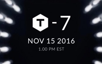 OnePlus 3T will be announced on November 15
