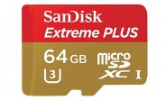64GB SanDisk microSD card going for around $45 in US