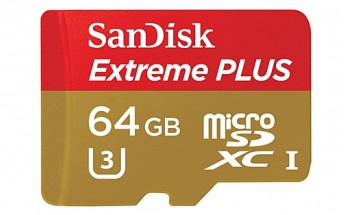 64GB SanDisk microSD card going for around $45 in US