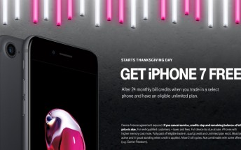T-Mobile ups its Black Friday game, offers free iPhone 7 with eligible trade-in