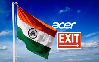 Acer ceases smartphone sales in India