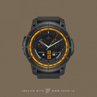 Chrono Bill by Timeless Watchfaces on the Nixon Mission