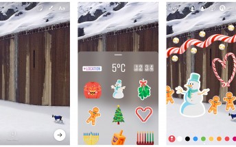 Instagram adds stickers, one tap video recording to Stories