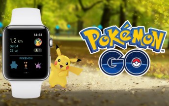 Pokemon Go is now live on the Apple Watch