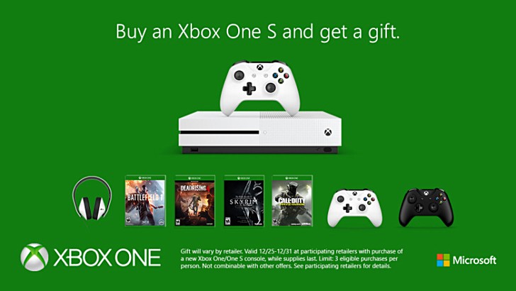 Free xbox one clearance console