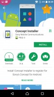 Concept Installer in the Play Store - Xperia Concept for Android