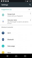 Settings - Xperia Concept for Android