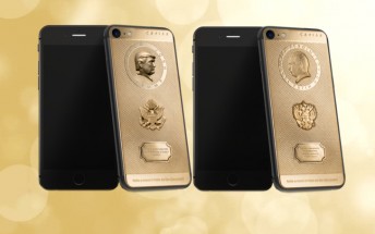 Caviar introduces iPhone 7 with portraits of Donald Trump and Vladimir Putin