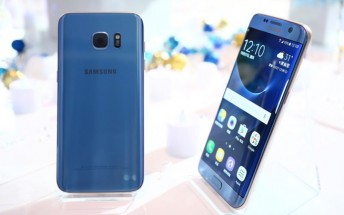 Blue Coral Samsung Galaxy S7 edge is now available at Vodafone UK