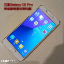 Alleged Samsung Galaxy C7 Pro live images