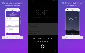 Microsoft is bringing Cortana for Android onto your lock screen