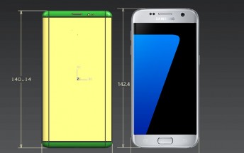 Exclusive: Samsung Galaxy S8 and S8 Plus dimensions show compact phones with huge screens
