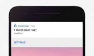 Google Search app will automatically show results when you're back online
