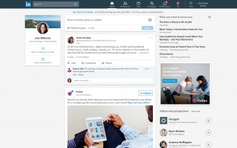 LinkedIn launches major redesign on the web