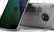 Motorola Moto G5 Plus leaks in a press image