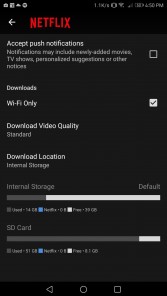<i>Netflix update allows you to change where offline content is stored</i>