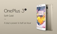 Soft Gold OnePlus 3T goes on sale internationally on January 6