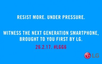 LG G6 water and dust resistance confirmed by new teaser