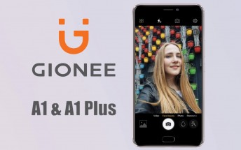 Gionee just unveiled the A1 and A1 Plus handsets