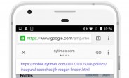 Google makes it easier to share original URL in AMP links