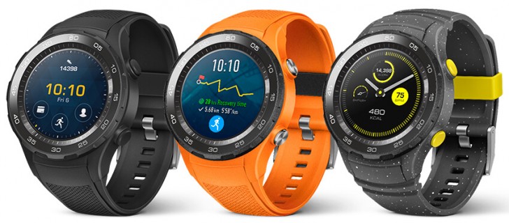 Huawei Watch 2 has a sporty look leaked press renders reveal GSMArena news