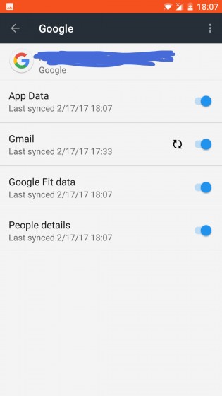 Google Services running on H2OS 3.0