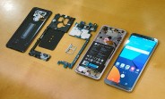 LG G6 disassembly reveals an advanced heat pipe, sealed-in Li-Po battery