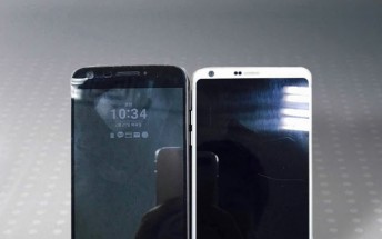 LG G6 sits next to LG G5 in this leaked spy shot