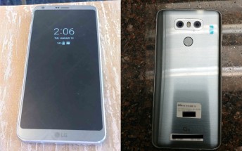 New LG G6 live images surface, highlight always-on display and shiny back