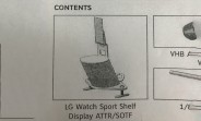 LG Watch Sport for AT&T shows up in leaked document