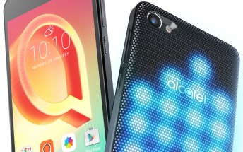 The Alcatel A5 LED has an illuminated back, the A3 and U5 are value-minded