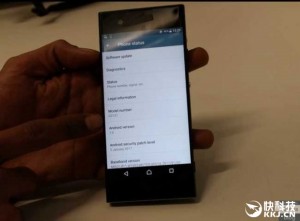 Sony Xperia XA2 (allegedly): Square-shaped and Nougat-powered