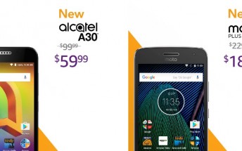 Alcatel A30 and Moto G5 Plus are the new Prime-exclusive phones