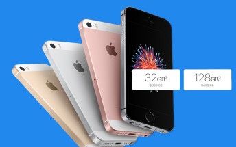 Apple doubles the iPhone SE storage to 32GB/128GB