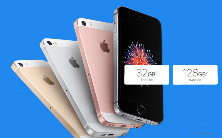 Apple doubles the iPhone SE storage to 32GB/128GB - GSMArena.com news