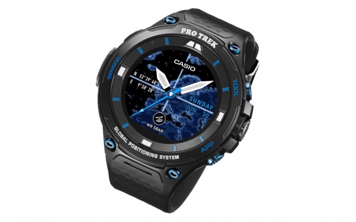 Casio put sapphire glass on its rugged Android Wear 2.0 watch GSMArena blog