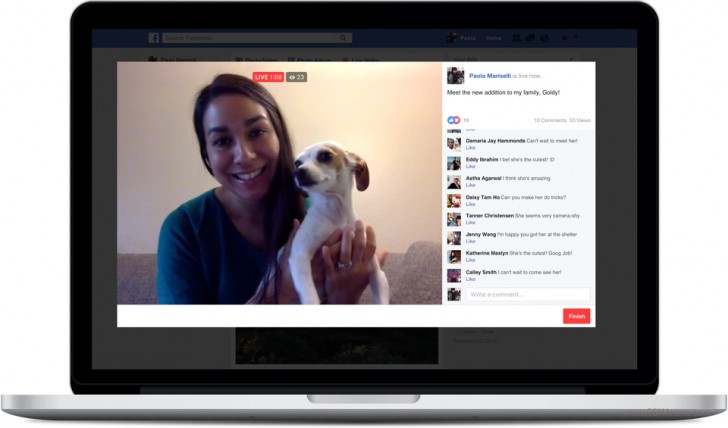 fb live camera