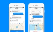Facebook Messenger now has live location sharing too